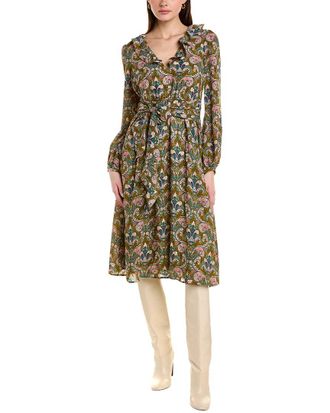 Traffic People Cinch Midi Dress