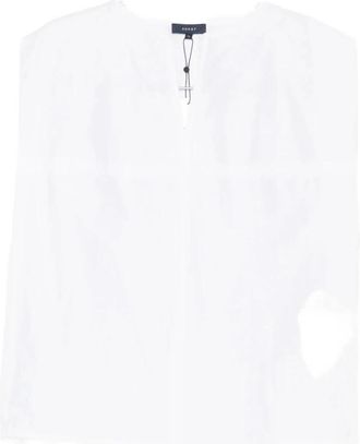 SOEUR Isalys Sleeveless Top - Dames - Blouses - Wit - XS - Katoen - Overhemden