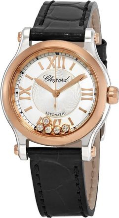 Chopard Happy Sport Automatic Silver Dial Ladies Watch 278573-6013
