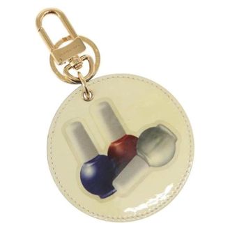 Louis Vuitton Pre-owned Accessories, female, Beige, Size: ONE SIZE Pre-owned Leather Key-holder