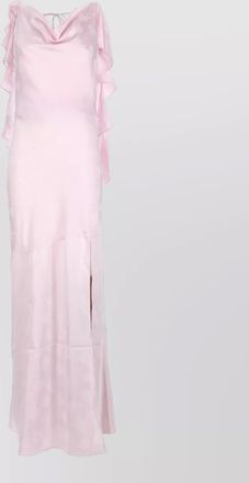 Rotate waterfall maxi dress