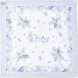 Dior Lilac Silk Scarf