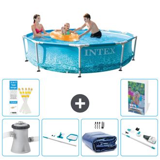Intex Piscina Con Estructura Redonda - 305x76 Cm - 7-piezas S323