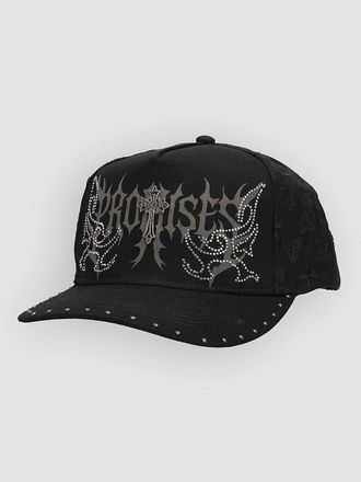 Broken Promises Surrender Studded Cap schwarz