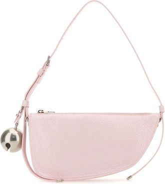 Burberry Knight Small Shoulder Bag - Dames - Schoudertassen - Roze - ONE Size - Leer - Tassen