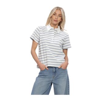 MY ESSENTIAL WARDROBE Mwasla Polo Tee - Dames - Tops - Veelkleurig - Maat: M