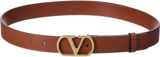 Valentino Vlogo Signature Mini Leather Belt