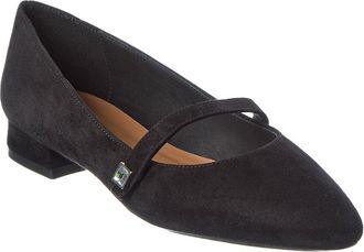 Aquatalia Priya Waterproof Suede Flat