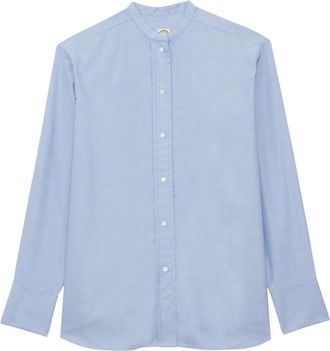 Ines De La Fressange Ollie Shirt - Dames - Overhemden - Blauw - XS - Katoen - Overhemden