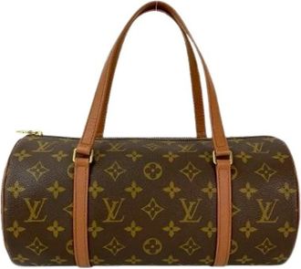 Louis Vuitton Pre-owned Handbags, female, Brown, Size: ONE SIZE Pre-owned Canvas Handbag