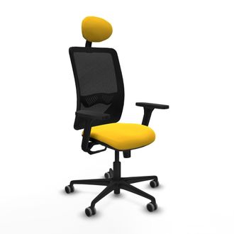 Piqueras y Crespo Silla Piqueras Y Crespo Zulema Negro Reposabrazos Ajustables
