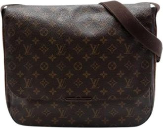 Louis Vuitton Pre-owned Monogram Beaubourg MM - Dames - Vintage Schoudertas - Bruin - ONE Size - Vintage