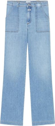 Closed Aria Jeans - Dames - Loose Fit Jeans - Blauw - W25 L30 - Denim - Jeans