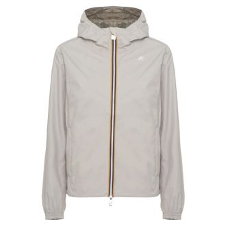 K-Way K-Way, Light Jackets, female, Beige, Size: XL Reversible Jacket