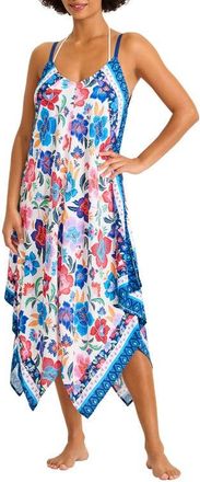 Tommy Bahama Tropi Flora Scarf Sundress in White at Nordstrom, Size Large