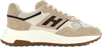 Hogan Leather And Mesh Hyperlight Sneakers