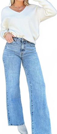 Habitual Denver High Rise Wide Leg Jean In Sky