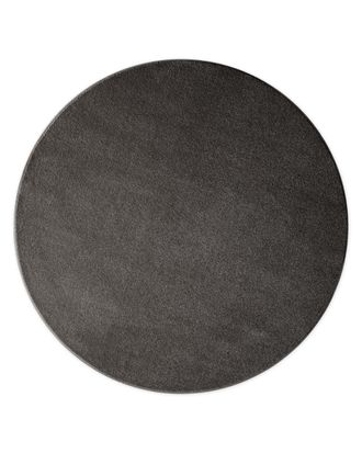 Esprit Alfombra redonda terciopelo corto antracita 120 rd