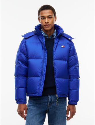 Tommy Hilfiger Mens Tommy Jeans Alaska Ripstop Down Jacket - Deep Marine - XXL