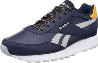Reebok Men Rewind Run Sneaker, Vector Navy/Retro Gold F23-R/Pure Grey 3, 6.5