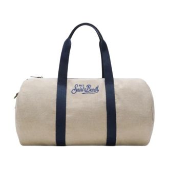 MC2 Saint Barth Weekend Bags, male, Beige, Size: ONE SIZE MC2 Saint Barth Bags