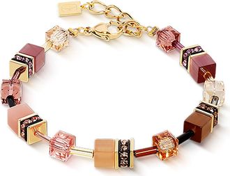 Coeur de Lion Geocube Iconic Bracelet in Gold Blush at Nordstrom, Size 8.5