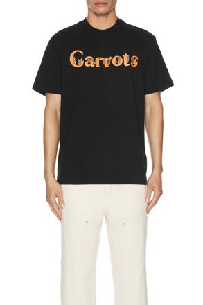 Carrots by Anwar Carrots Wordmark Tee In Black