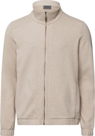 Hanro Cozy Living Organic Cotton Zip-Up Jacket in Camel Melange at Nordstrom, Size Xx-Large