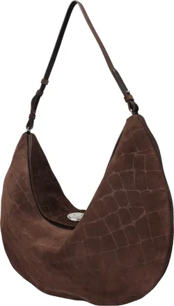 Jacquemus Womens Brown Leather Shoulder Bag