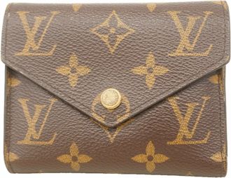 Louis Vuitton Brown Wallet (Tri-Fold) (Pre-Owned)