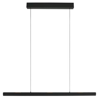 Steinhauer Exclusive - L&aacute;mpara Colgante - Fluxy - Negro - Metal - - Steinhauer