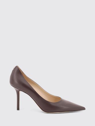 Jimmy Choo London D&eacute;collet&eacute; Love in pelle di vitello con tacco alto a spillo