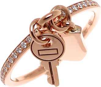 Herm&egrave;s Pink Gold (18K) Band Ring (Pre-Owned)