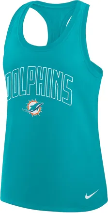 Nike Miami Dolphins Primetime Nike Womens Dri-FIT NFL Racerback Tank Top in Green | 03E13GT9P-8NT