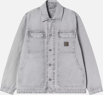 Carhartt Work in Progress Mens Carhartt WIP OG Arctic Jacket Black Chalk - Grey - Size: 38/Regular