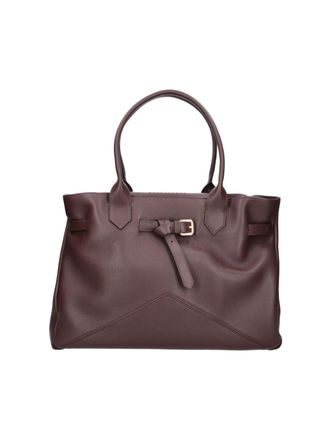 Ballantyne Brown Kate 990 Calfskin Leather Tote Bag