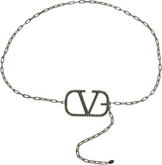 Valentino Vlogo Chain Belt