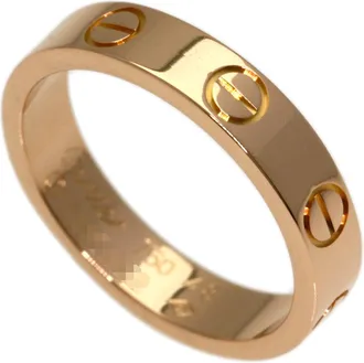 Cartier Pink Gold (18K) Band Ring (Pre-Owned)