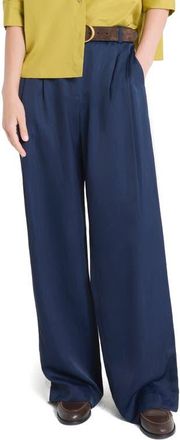 TWP Sulli Side Stripe Pants in Midnight /Bone at Nordstrom, Size 10