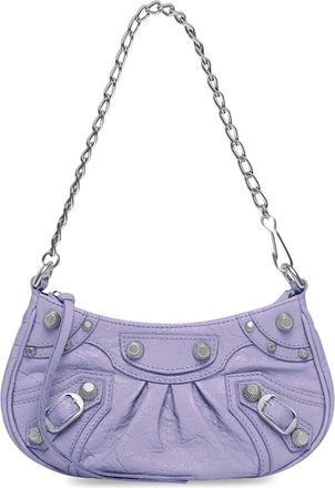 Balenciaga (WMNS) Balenciaga Le Cagole Mini Bag with Chain Lilac 6958141VG9Y5304