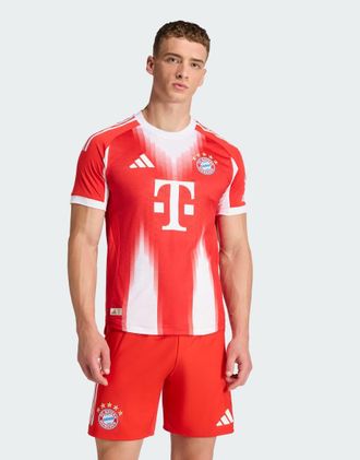 adidas FC Bayern - Maglia home 25/26 rossa-Rosso