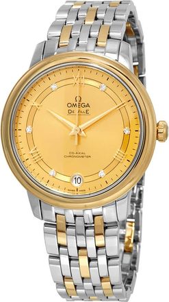 Omega De Ville Automatic Diamond Ladies Watch 424.20.33.20.58.002