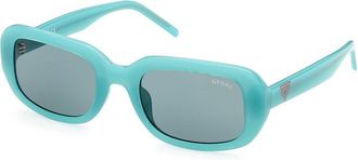 Guess GU8250 87N Womens Sunglasses Blue Size 54