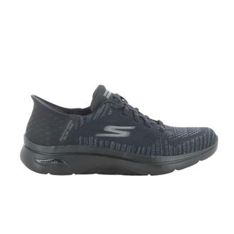 Skechers Comfortabele Zwarte Wandelschoenen Arch Fit - Heren - Schoenen - Grijs - Maat: 46 EU