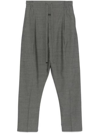 Fear of God Eternal trousers - men - Cotton/Spandex/Elastane/Virgin Wool - L - Grey