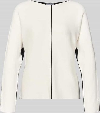 More & More More & More Regular Fit Pullover aus Viskose-Mix Modell Dezember in Black, Gr&ouml;&szlig;e 34