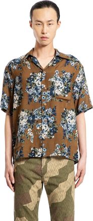 KAPITAL Silk Rayon Champêtre Maria Aloha Shirt