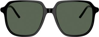 Moncler Cylin Dark Green Pilot Unisex Sunglasses ME6010F 300171 54