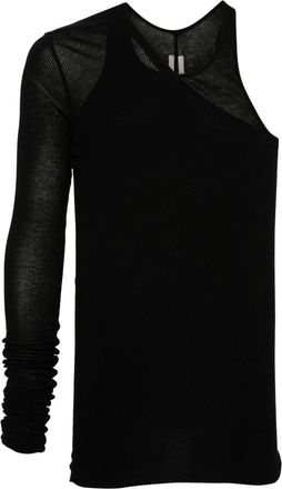 Rick Owens Ziggy Banana tank top - men - FSC Viscose/Silk - L - Black