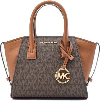 Michael Kors Brown Canvas Womens Handbag